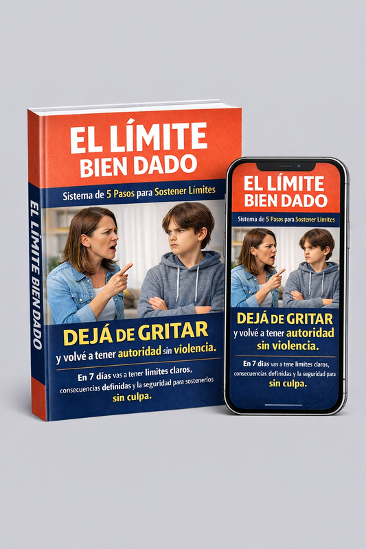Sistema de 5 pasos para sostener los límites:  Limite bien dado